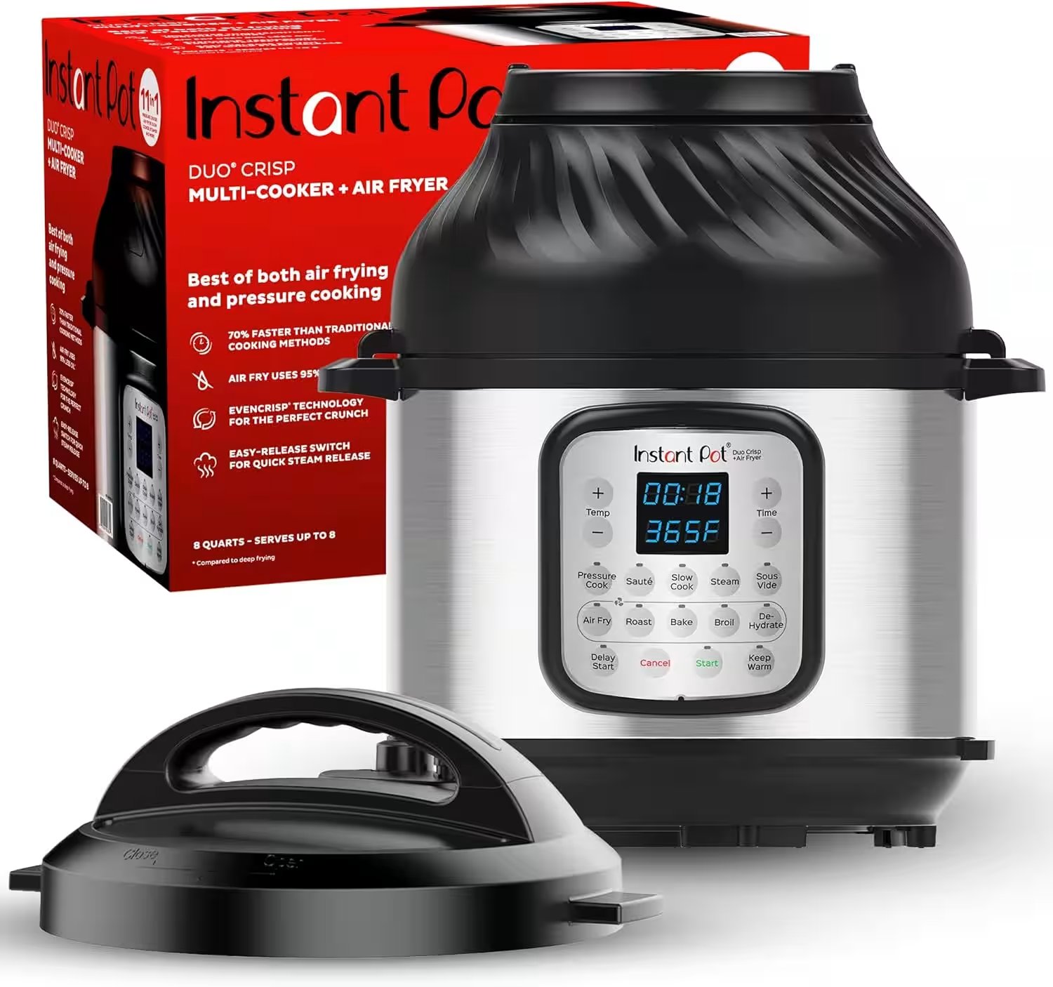 Instant Pot Duo Crisp 11-in-1 Air Fryer and Electric Pressure Cooker 8QT Review
