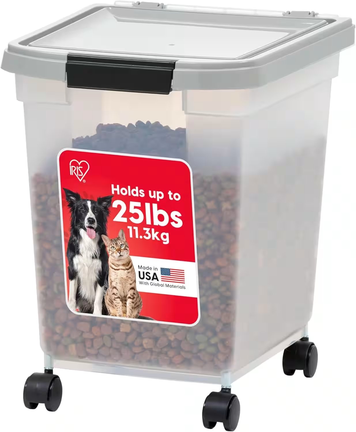 IRIS USA Airtight Pet Food Storage Container 25 Lbs Review