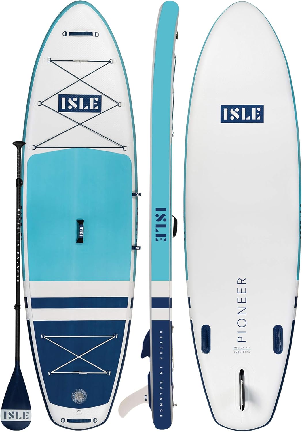 ISLE Pioneer Inflatable Stand Up Paddleboard 10.6 Ft Review