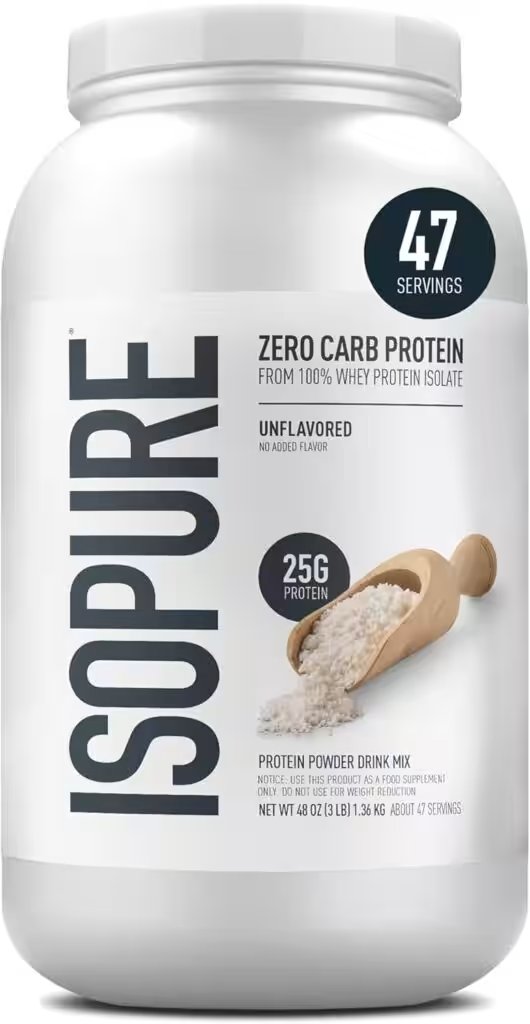Isopure Zero Carb Whey Protein Isolate Unflavored 3lb Review 2026: Is the Amazon Bestseller Worth the Hype? - Product Image