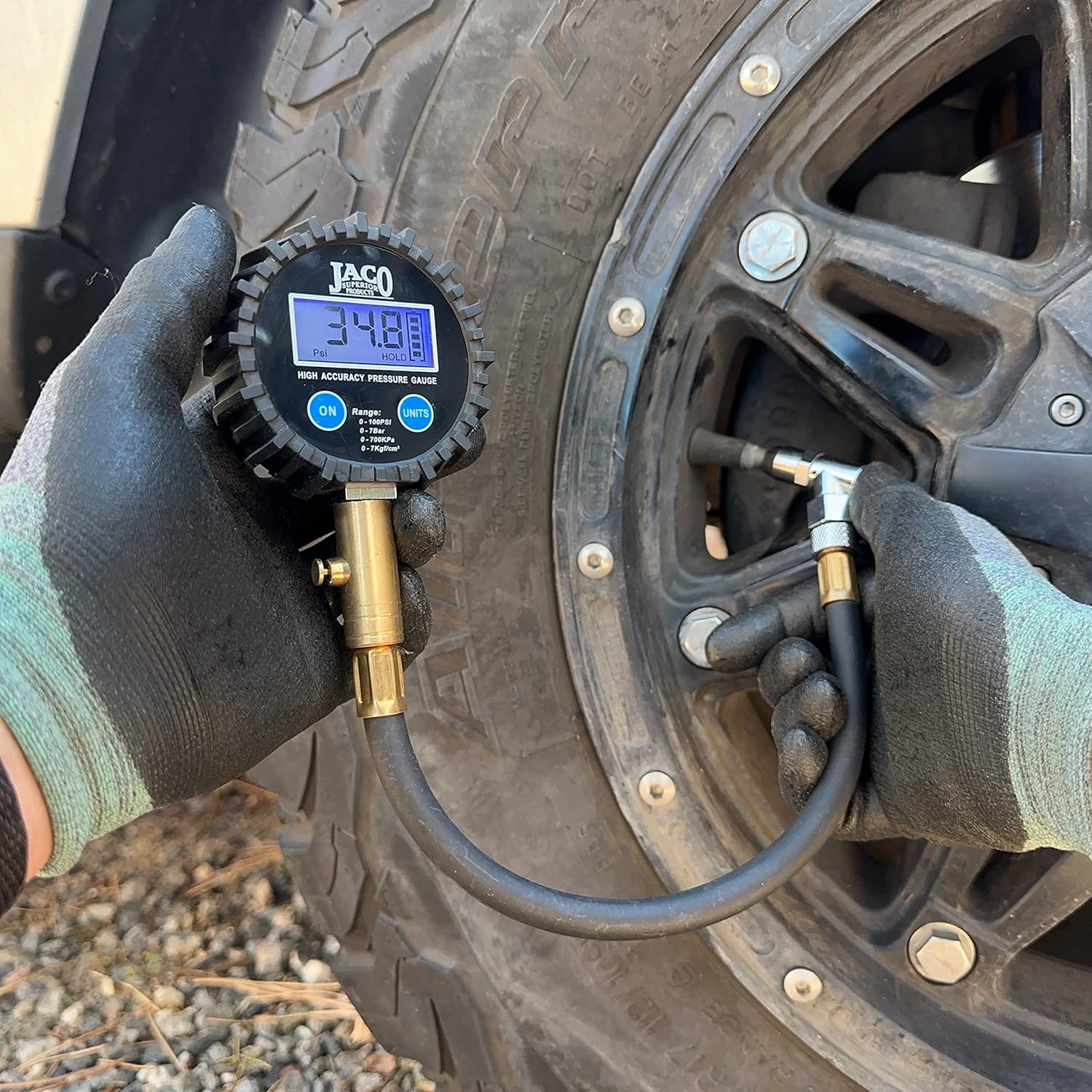 JACO ElitePro Digital Tire Pressure Gauge 100 PSI - Real-World Performance