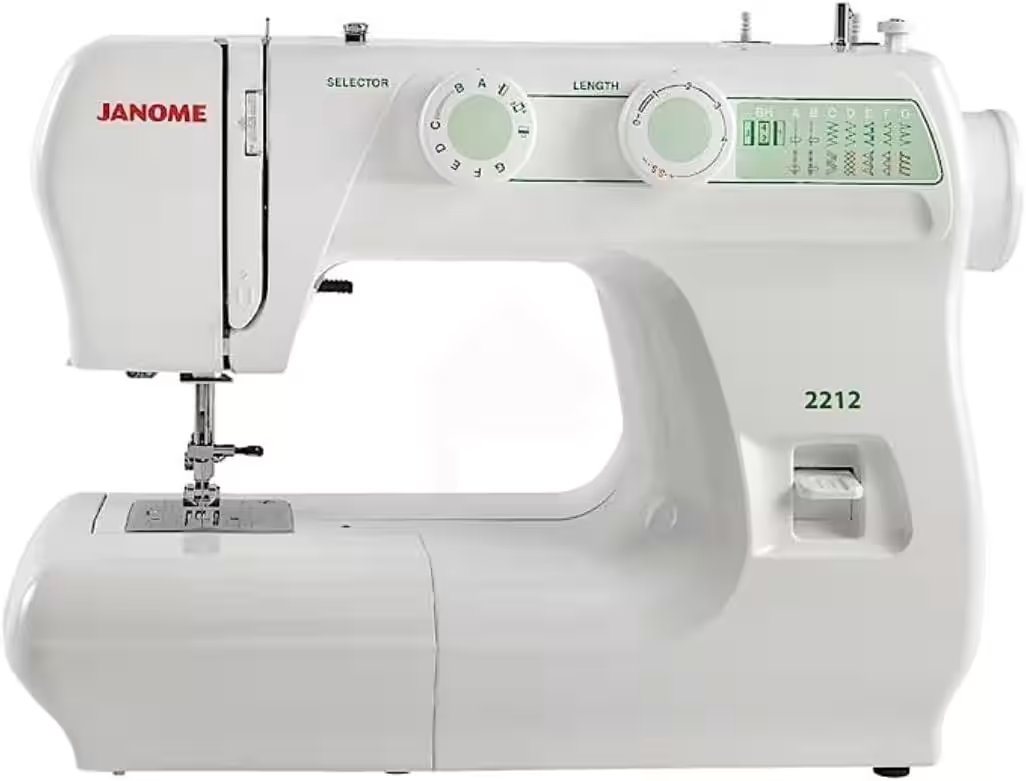 Janome 2212 Sewing Machine 12 Built-In Stitches Review