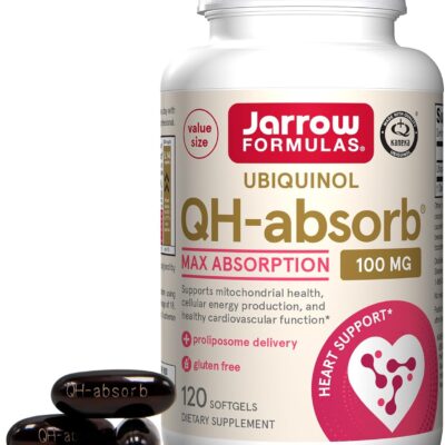 Jarrow Formulas Ubiquinol QH-Absorb 100mg 120 Softgels Review: Why This 4.8-Star Amazon Best-Seller Deserves the Hype - Product Image