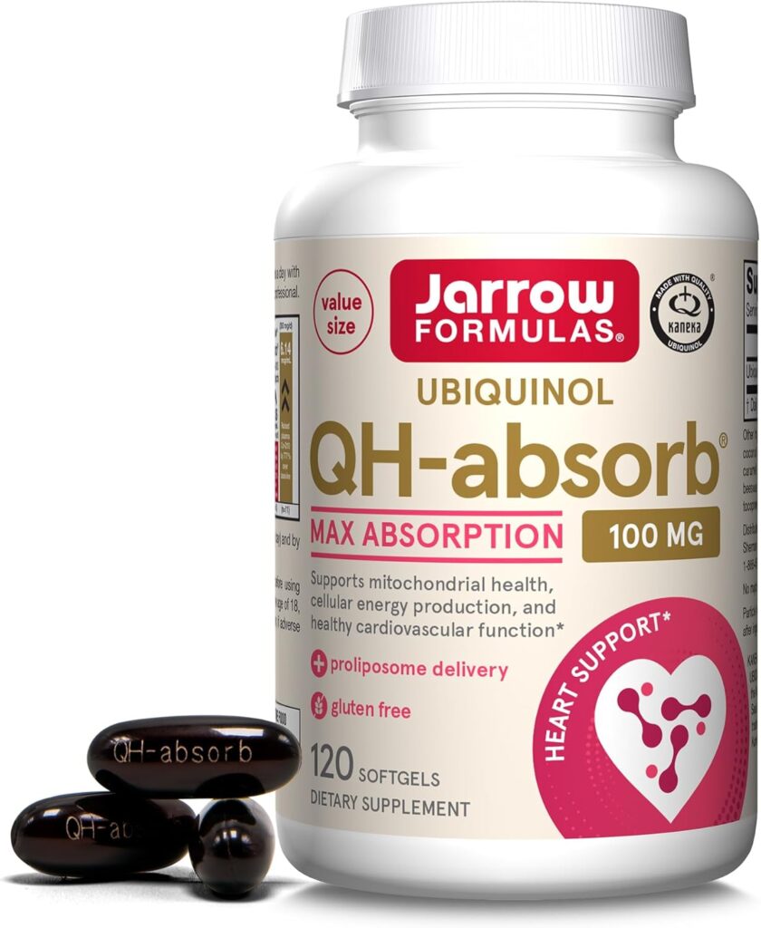 Jarrow Formulas Ubiquinol QH-Absorb 100mg 120 Softgels Review: Why This 4.8-Star Amazon Best-Seller Deserves the Hype - Product Image