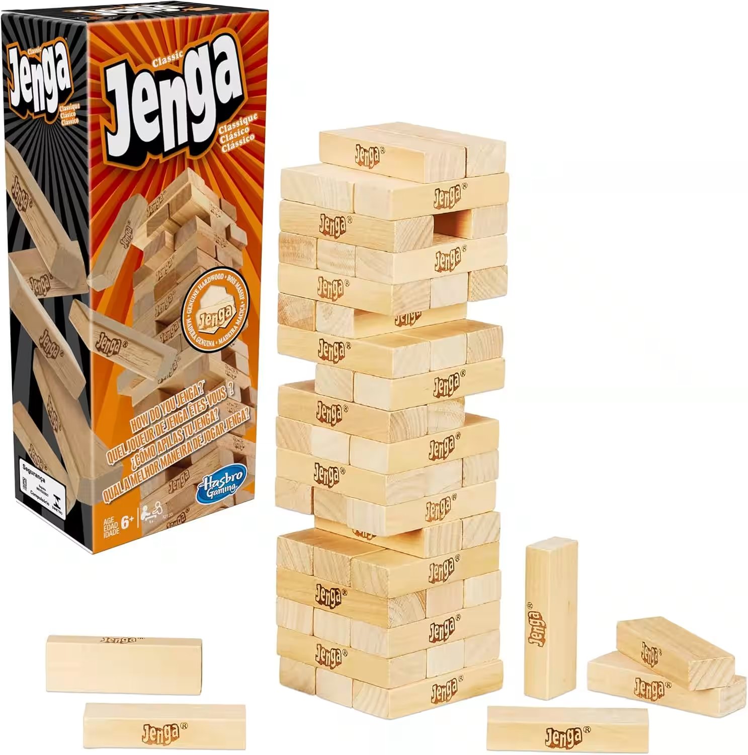 Jenga Classic Block Stacking Game Review