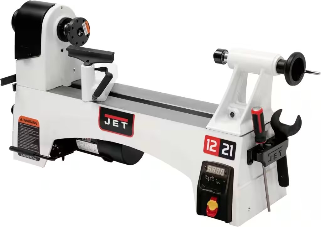 Jet JWL-1221VS 12 x 21 Inch Variable Speed Wood Lathe Review: Why 5,000+ Amazon Buyers Can't Stop Raving About It - Product Image