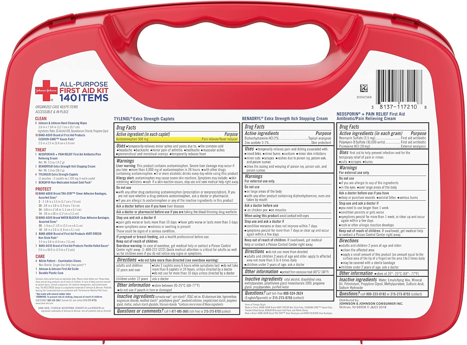 Johnson and Johnson All-Purpose First Aid Kit 140 Pieces - Real-World Performance