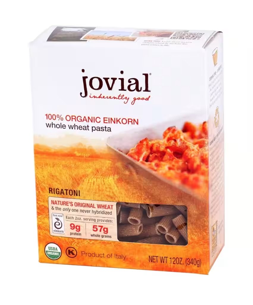Jovial Organic Einkorn Rigatoni Pasta 12oz Review: The 25,000+-Review Amazon Hit — Worth Your Money? - Product Image