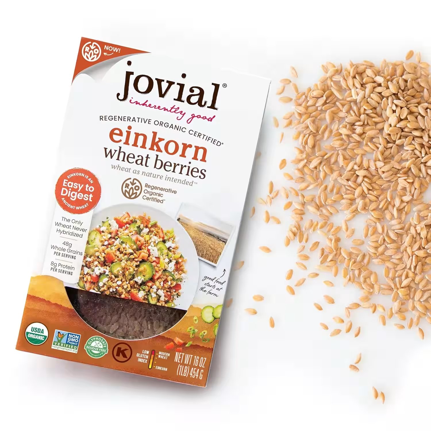 Jovial Organic Einkorn Wheat Berries 32oz Review