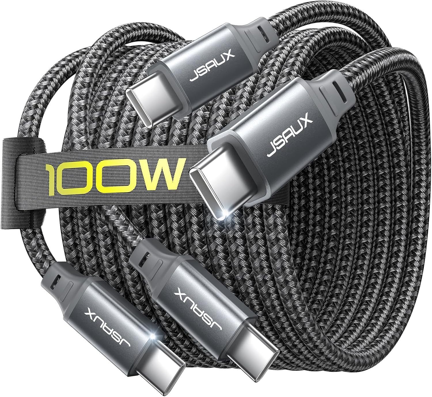 JSAUX USB-C to USB-C Cable 100W 6.6ft 2 Pack Review