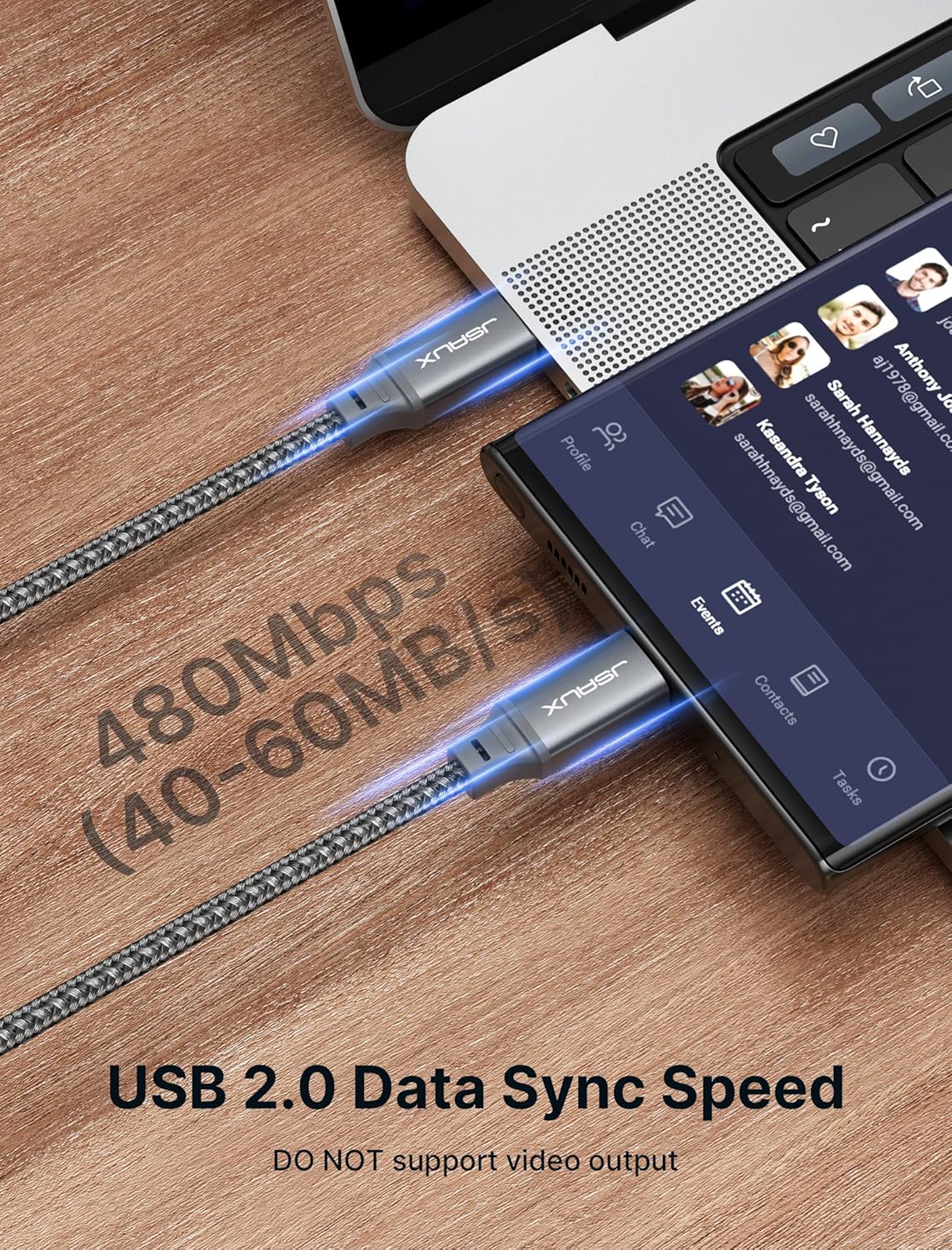 JSAUX USB-C to USB-C Cable 100W 6.6ft 2 Pack - Is It Worth the Price?