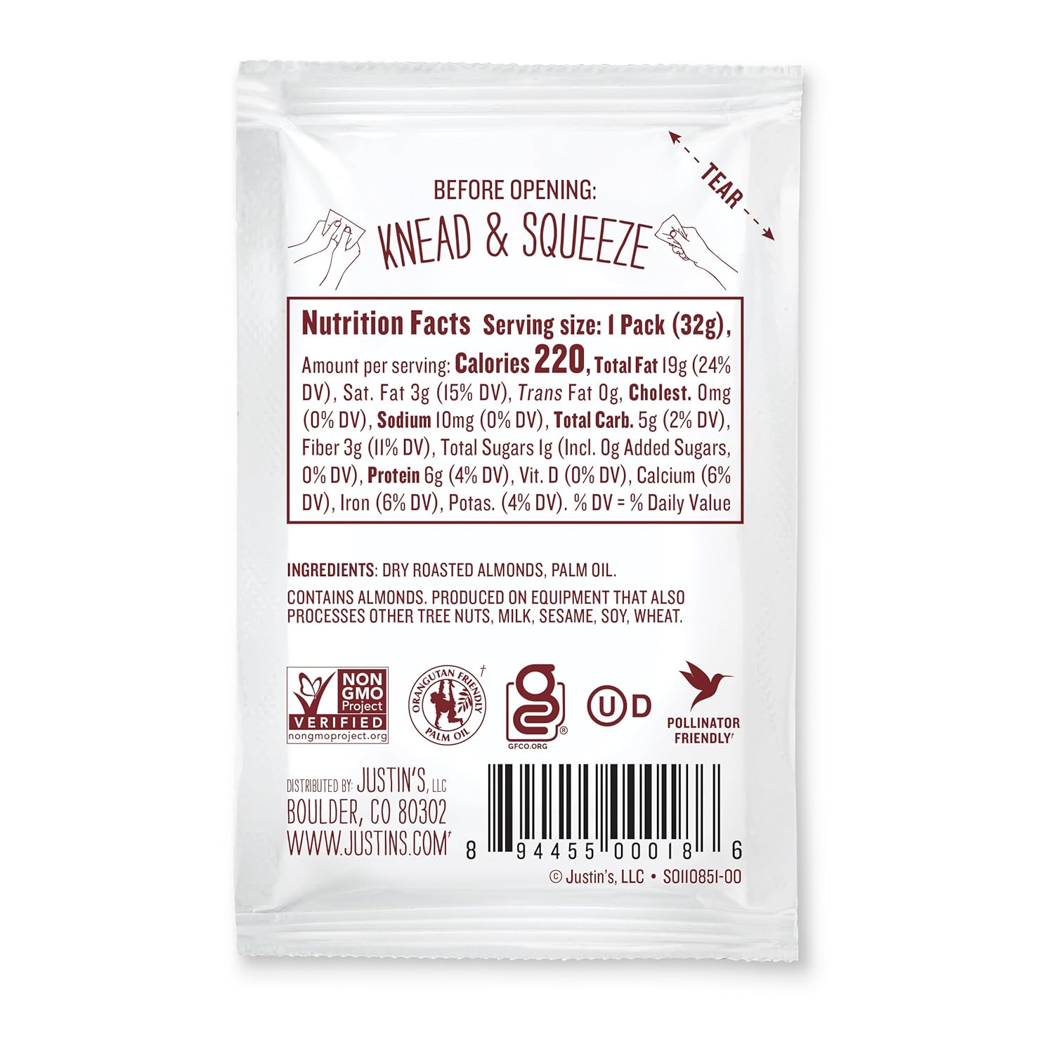 Justin's Almond Butter Classic Squeeze Pack 10 Count - Real-World Performance