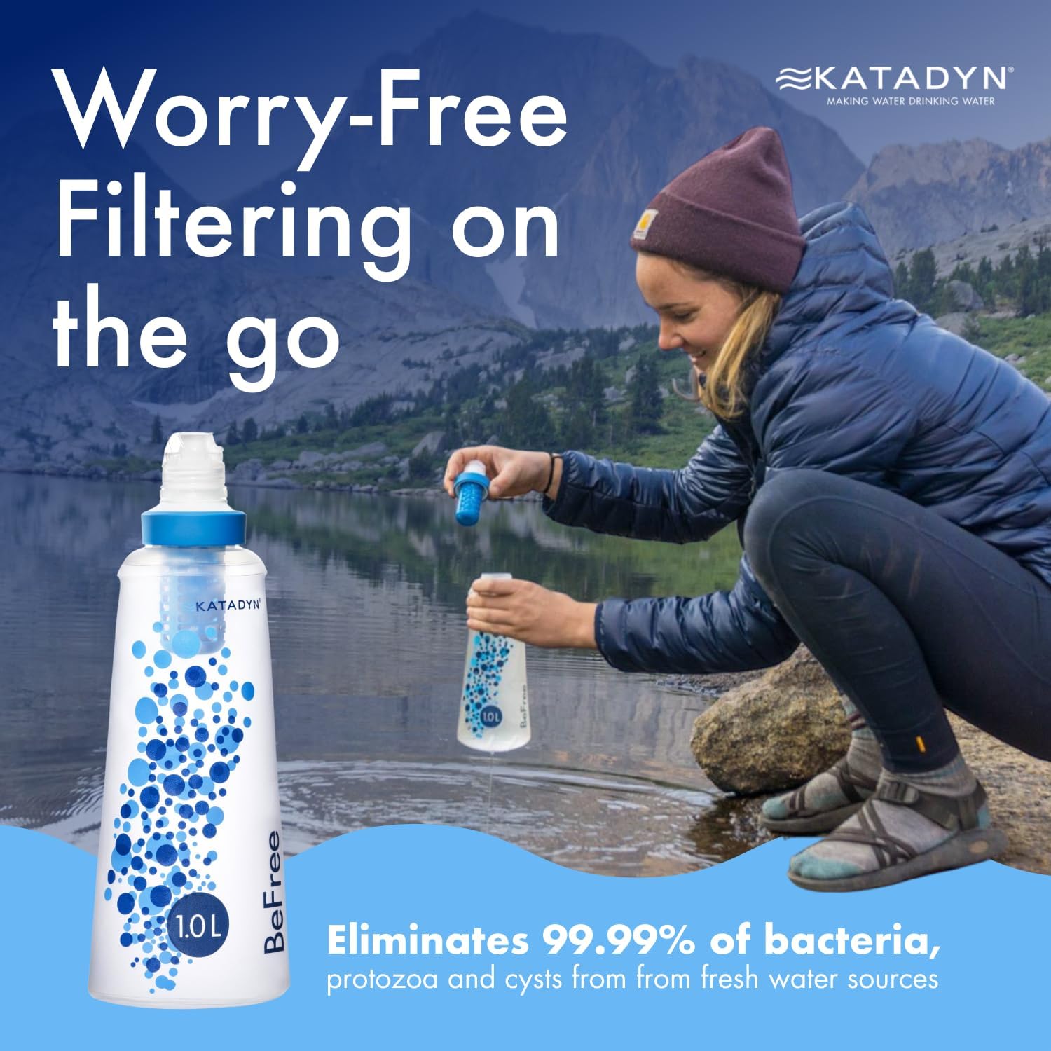 Katadyn BeFree 1L Water Filter Collapsible Flask - Design and Build Quality