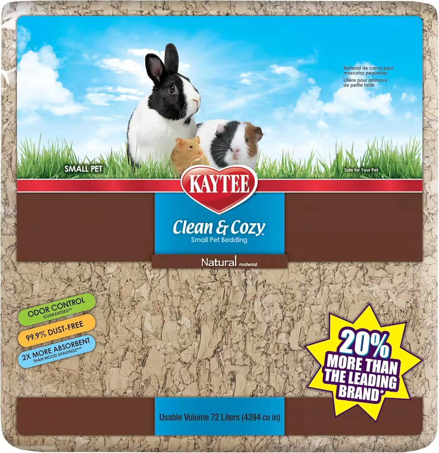 Kaytee Clean Cozy Natural Small Animal Bedding 72L Review