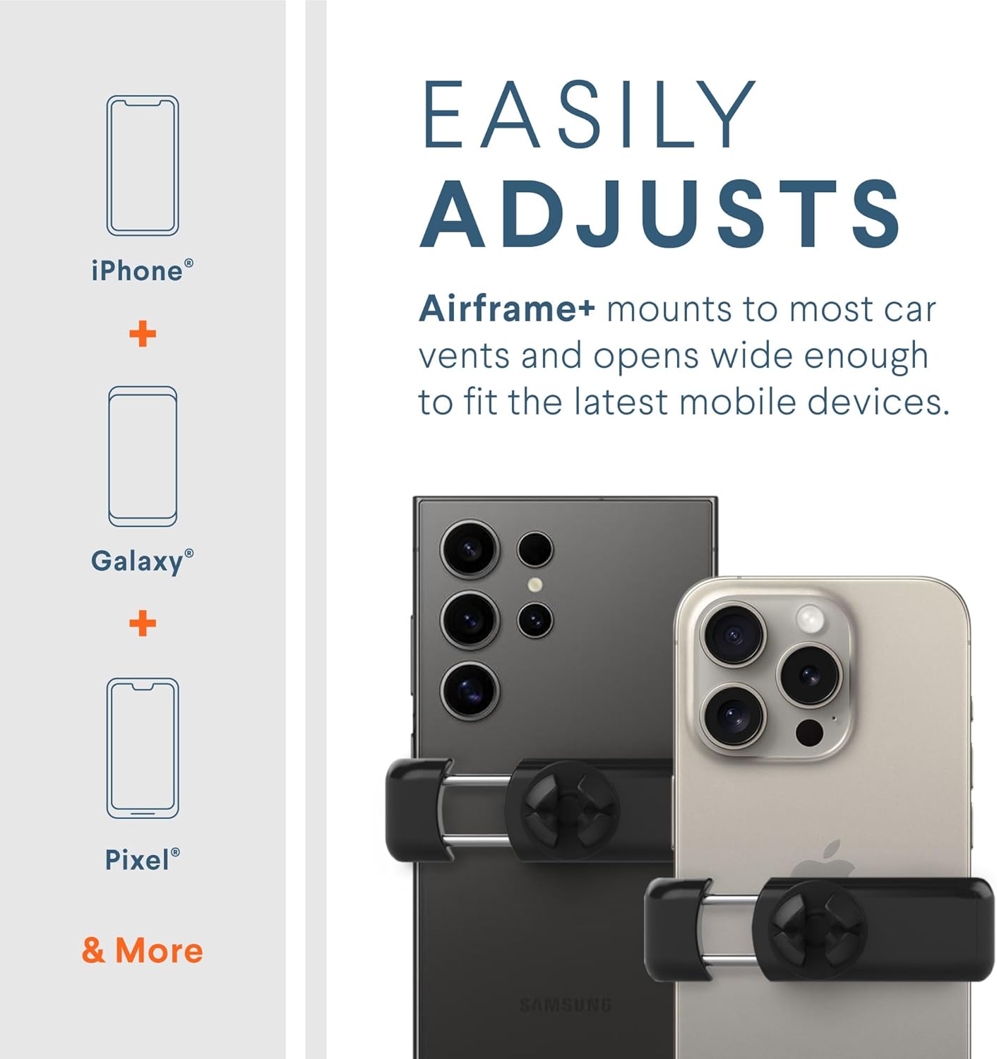 Kenu Airframe Plus Portable Car Mount - Key Specifications