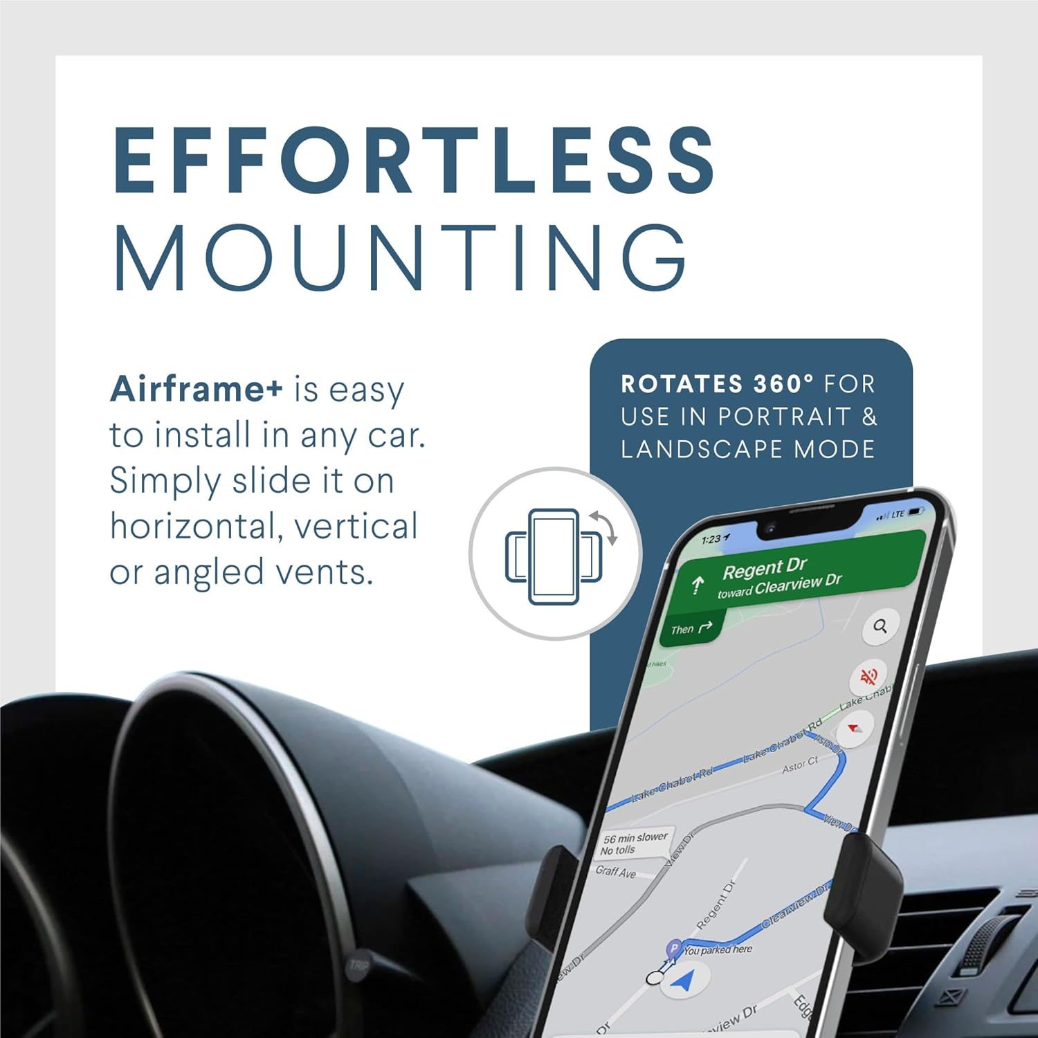Kenu Airframe Plus Portable Car Mount - Real-World Performance