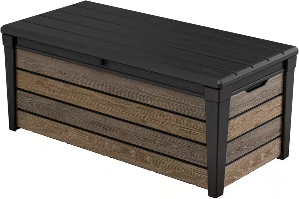 Keter Brightwood 120-Gallon Outdoor Resin Deck Box Review 2026: Our Honest Verdict After Weeks of Testing - Product Image