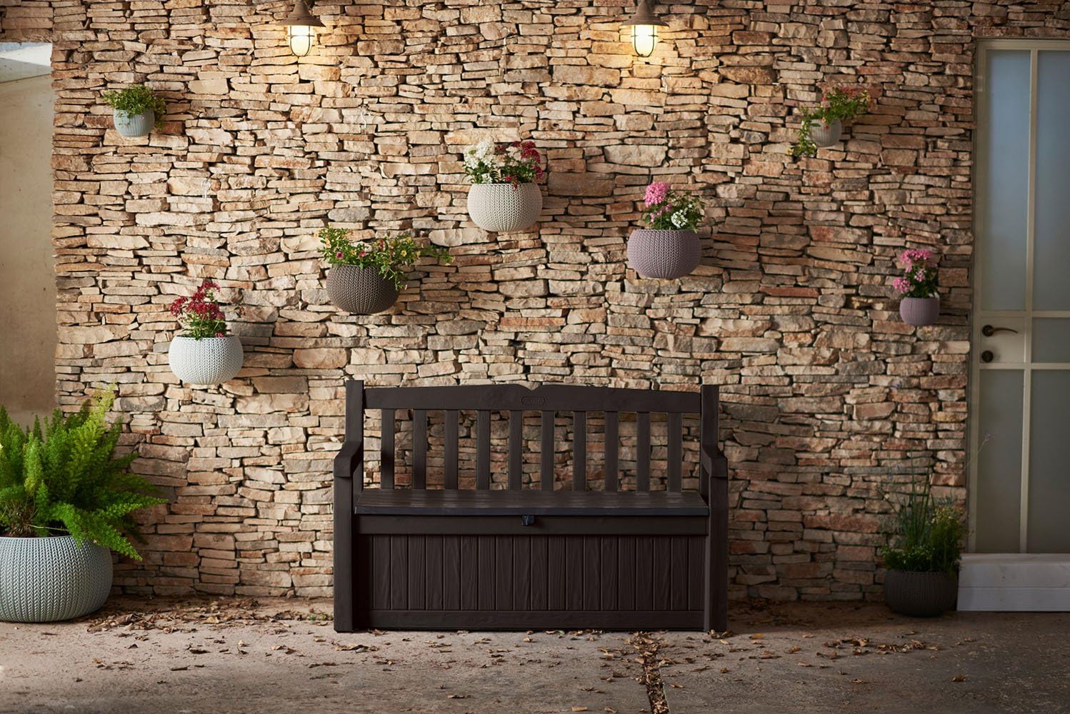 Keter Eden 70 Gallon Storage Bench Deck Box - Key Specifications