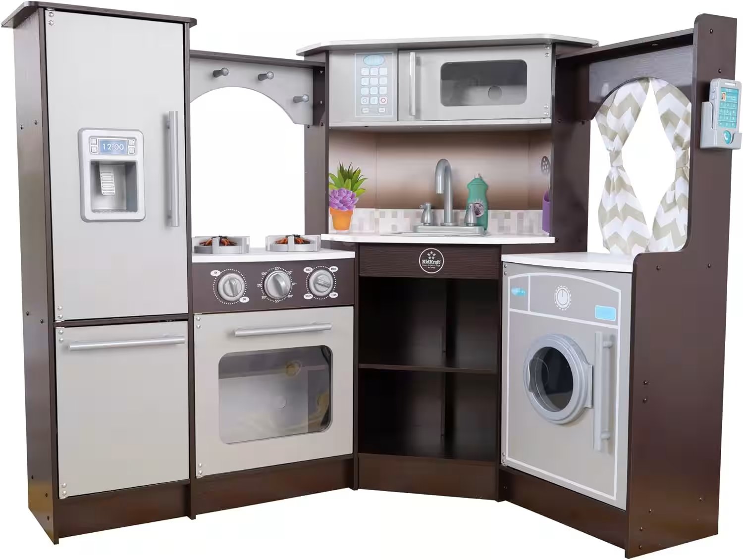 KidKraft Ultimate Corner Play Kitchen with Lights Sounds Review