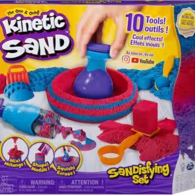 Kinetic Sand Sandisfying Set with 2lbs of Sand and 10 Tools Review — 20,000+ Amazon Ratings Later, Here's Our Honest Verdict - Product Image