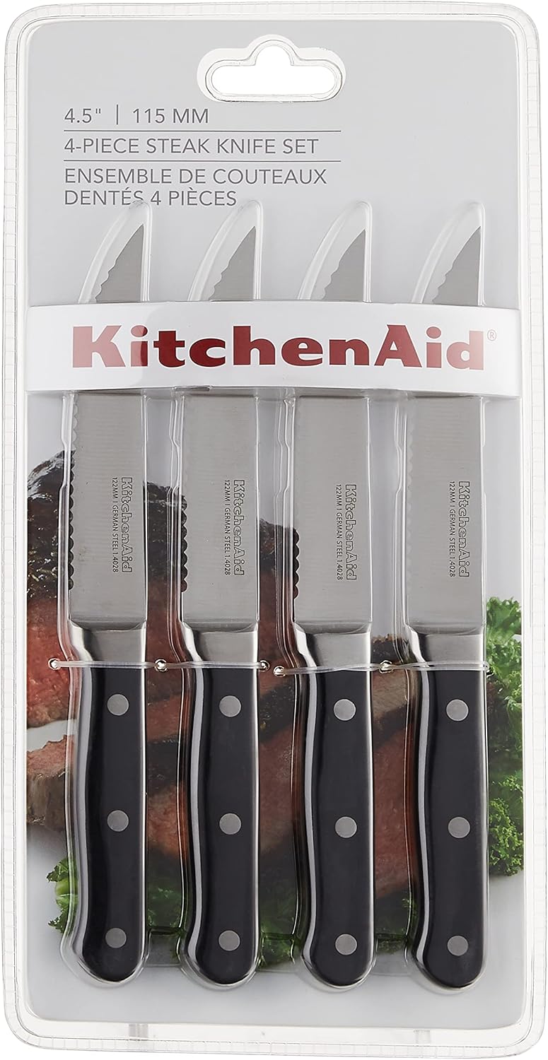 KitchenAid Classic Forged Triple Rivet Steak Knives 4 Pack Review