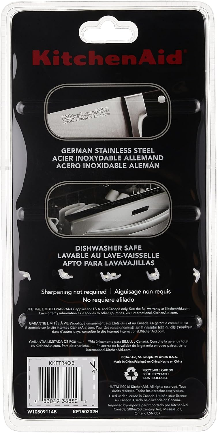 KitchenAid Classic Forged Triple Rivet Steak Knives 4 Pack - Key Specifications