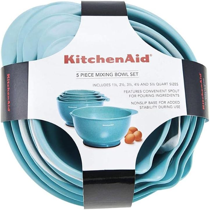 KitchenAid Classic Mixing Bowl Set 5 Piece - Performance Testing