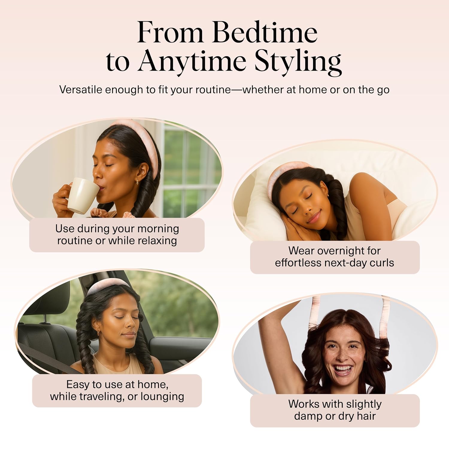 Kitsch Satin Heatless Curling Set - How It Compares