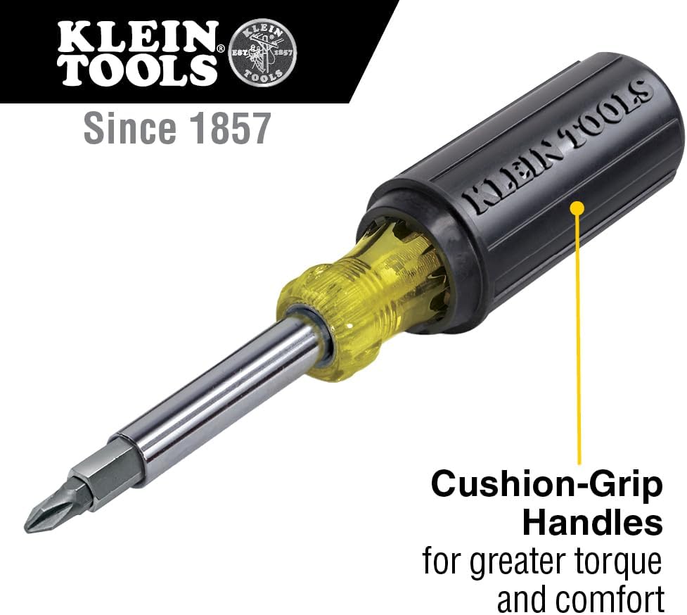 Klein Tools 32500 11-in-1 Screwdriver Nut Driver Set - Design and Build Quality