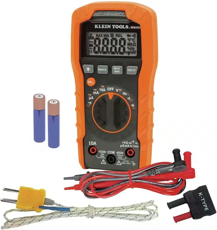 Klein Tools MM400 Digital Multimeter Auto-Ranging Review — The Amazon Favorite With 25,000+ Ratings Put to the Test - Product Image