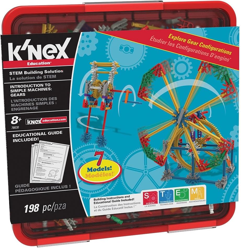 K'NEX Education Intro to Simple Machines Building Set - Key Specifications