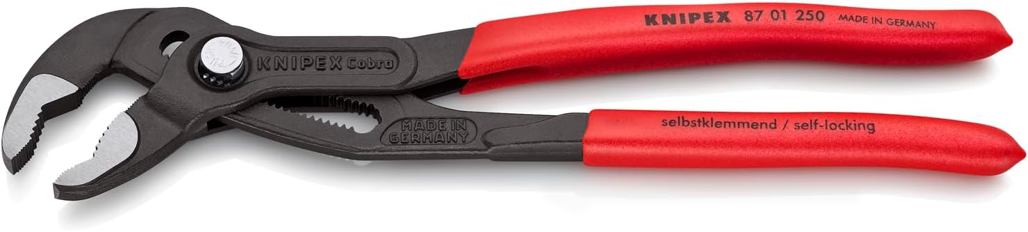 Knipex Tools Cobra Water Pump Pliers 10 Inch - Design and Build Quality