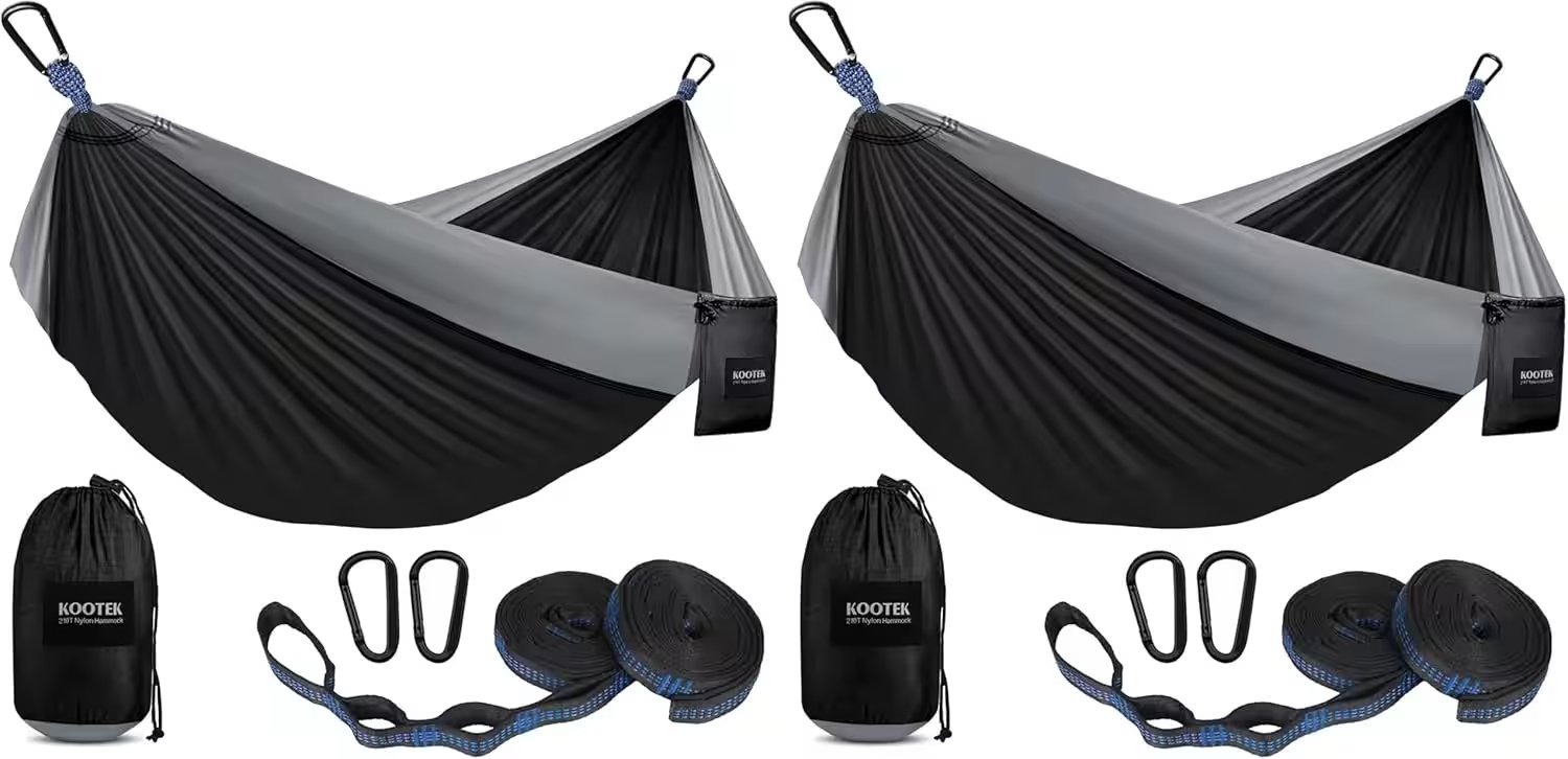 Kootek Camping Hammock Double with Tree Straps Review