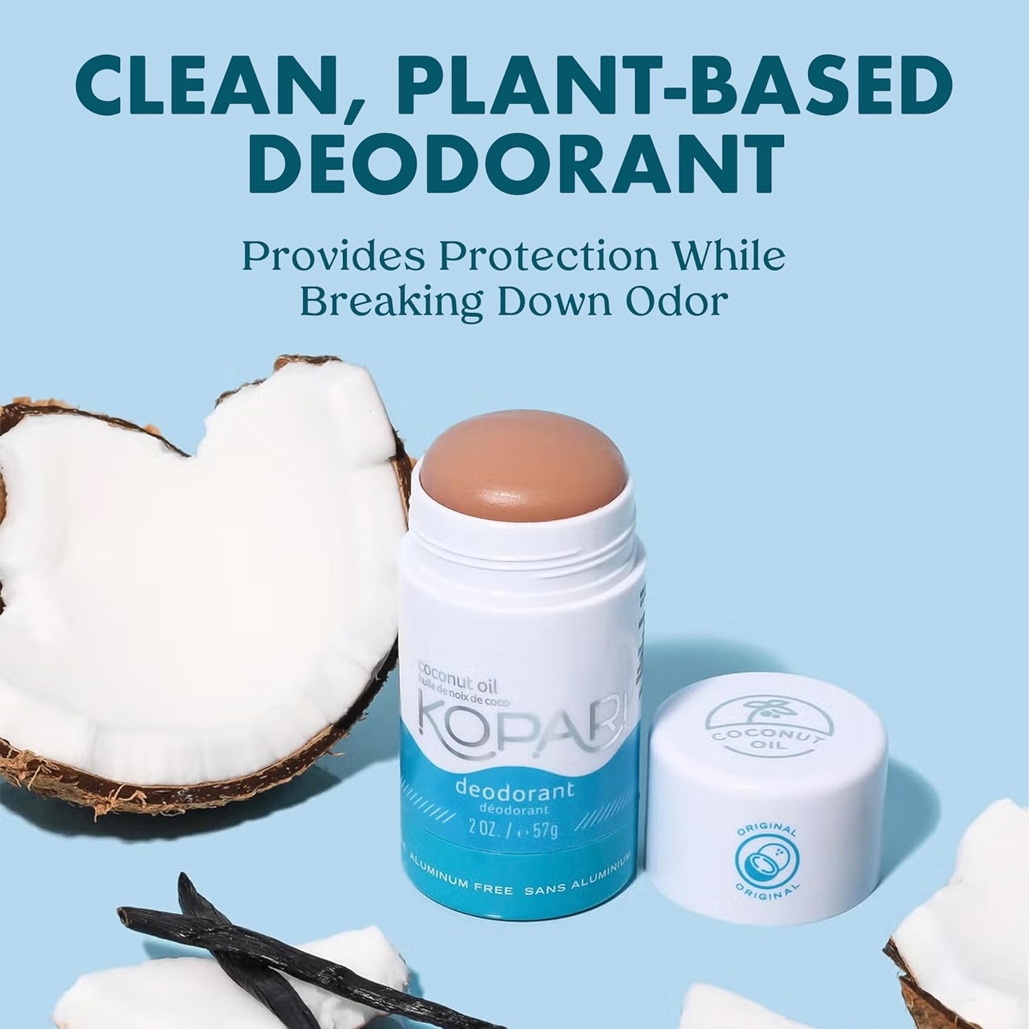 Kopari Coconut Deodorant Original 2oz - Key Specifications