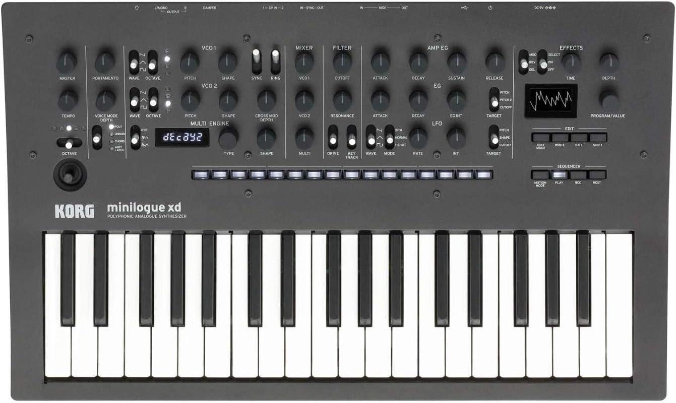 Korg Minilogue XD Polyphonic Analog Synthesizer Review