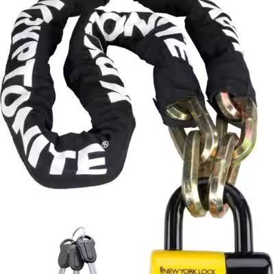Kryptonite New York Fahgettaboudit Chain Lock Review: We Tested the Amazon Bestseller So You Don't Have To - Product Image