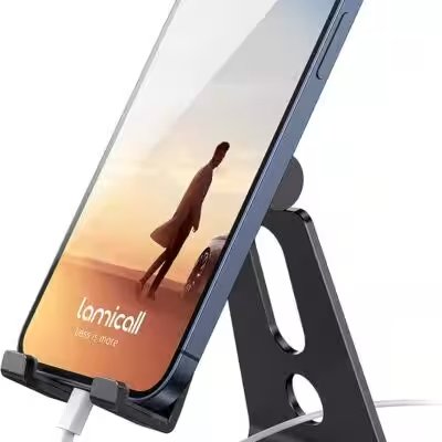 Lamicall Adjustable Cell Phone Stand for Desk Review: Best Office Products Pick Under $20? - Product Image