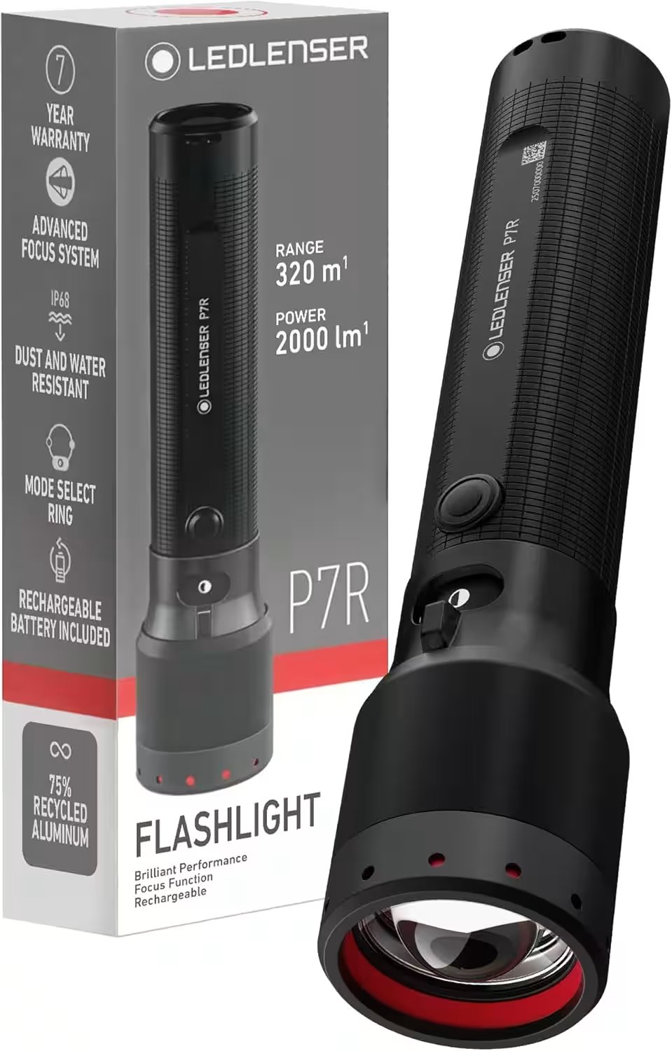 LED Lenser P7R Core Rechargeable Flashlight 1400 Lumens Review