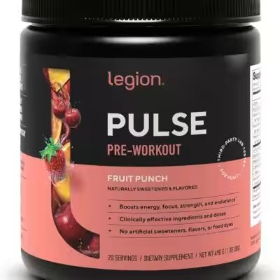 Legion Pulse Pre Workout Supplement Fruit Punch 21 Srv Review: Is This Top-Rated Amazon Pick Worth $10? - Product Image