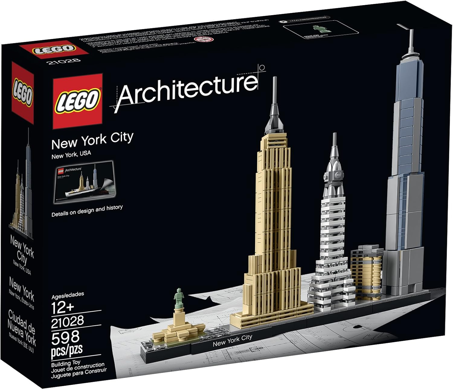 LEGO Architecture Skyline Collection New York City 21028 - Design and Build Quality