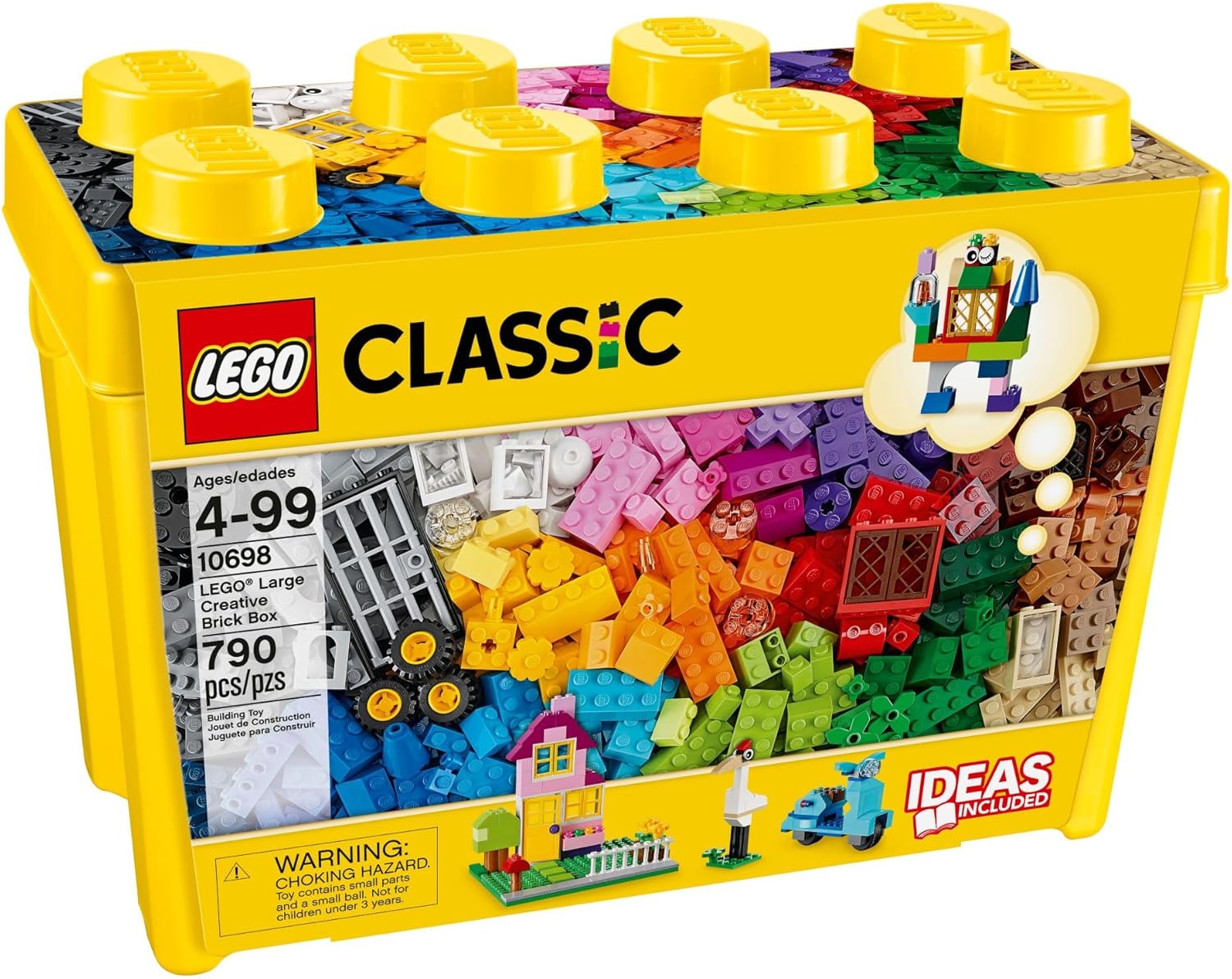 LEGO Classic Large Creative Brick Box 10698 790 Pieces - Real-World Performance