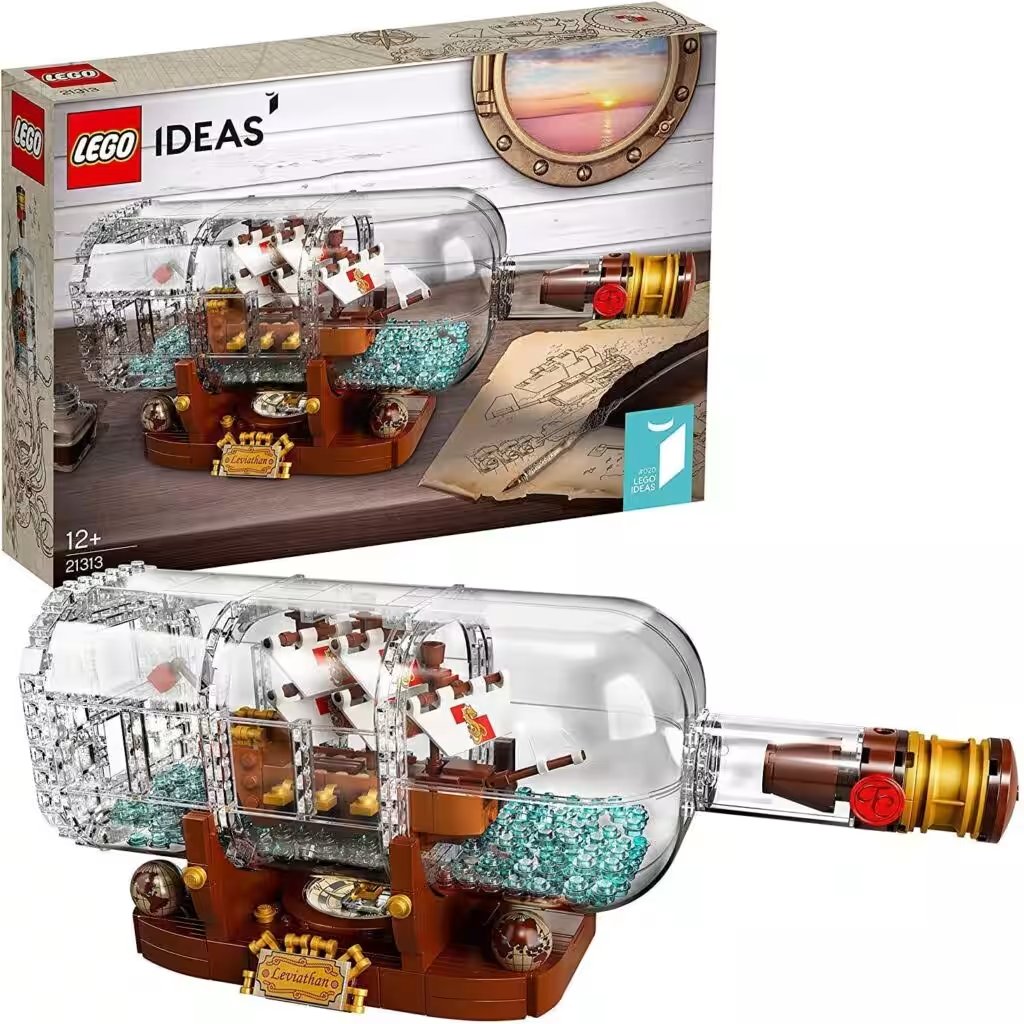 LEGO Ideas Ship in a Bottle 21313 Building Kit 962 Pieces Review: Why This 4.6-Star Amazon Best-Seller Deserves the Hype - Product Image