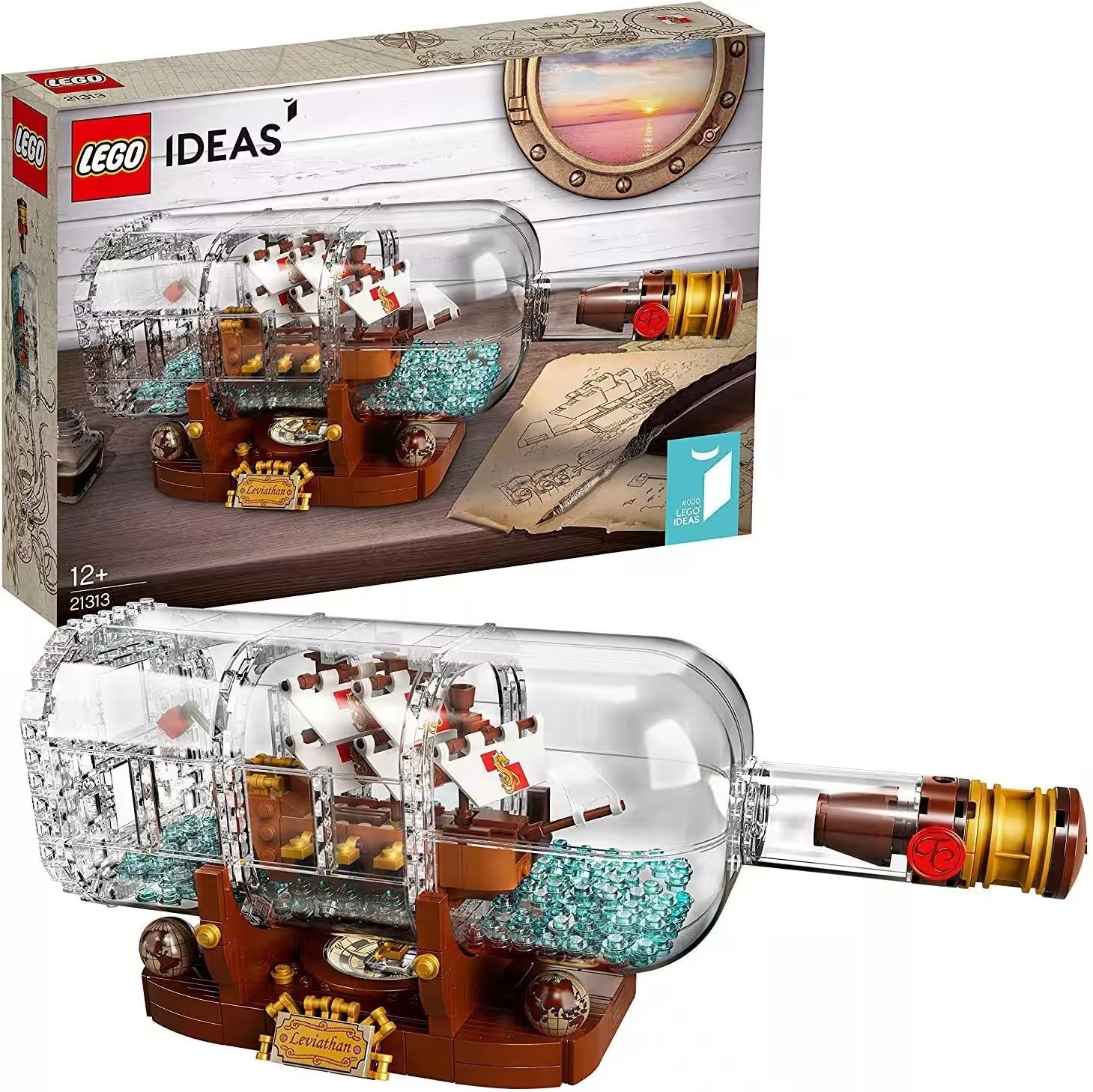 LEGO Ideas Ship in a Bottle 21313 Building Kit 962 Pieces Review