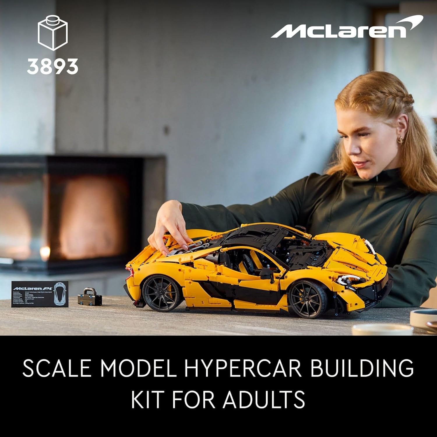 LEGO Technic McLaren P1 Supercar - Key Specifications