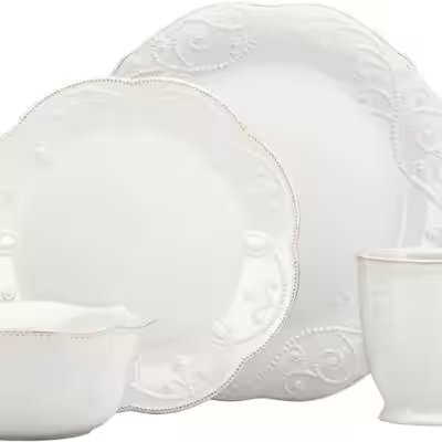 Lenox French Perle White 4-Piece Place Setting Review: Why This 4.4-Star Amazon Best-Seller Deserves the Hype - Product Image
