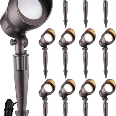 LEONLITE LED Outdoor Landscape Spotlights 12-Pack Review: Why This 4.7-Star Amazon Best-Seller Deserves the Hype - Product Image