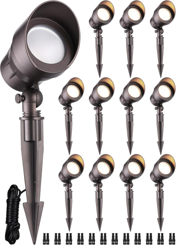 LEONLITE LED Outdoor Landscape Spotlights 12-Pack Review: Why This 4.7-Star Amazon Best-Seller Deserves the Hype - Product Image