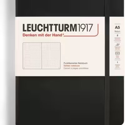 Leuchtturm1917 Medium A5 Hardcover Notebook Dotted Review 2026: Is the Amazon Bestseller Worth the Hype? - Product Image