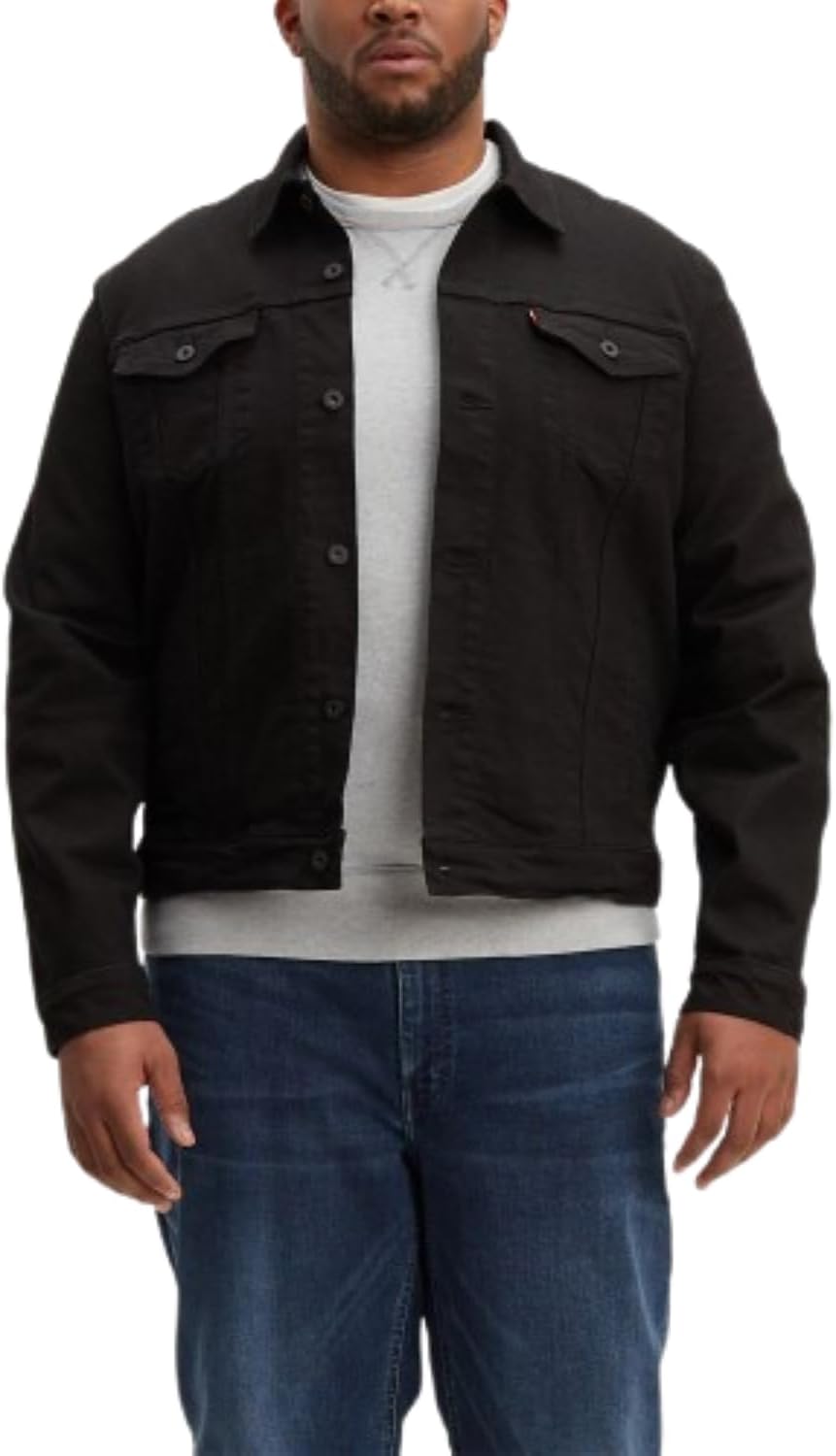 Levi's Trucker Jacket Mens Medium Stonewash Denim - Performance Testing