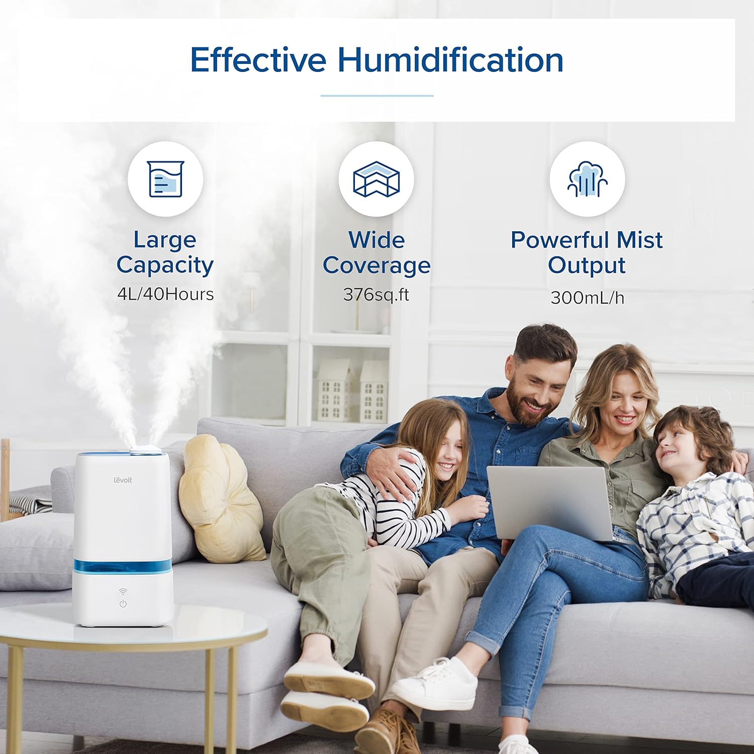Levoit Dual 200S Smart Cool Mist Humidifier 4L - Performance Testing